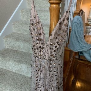 Lulu’s Taupe Formal Dress
